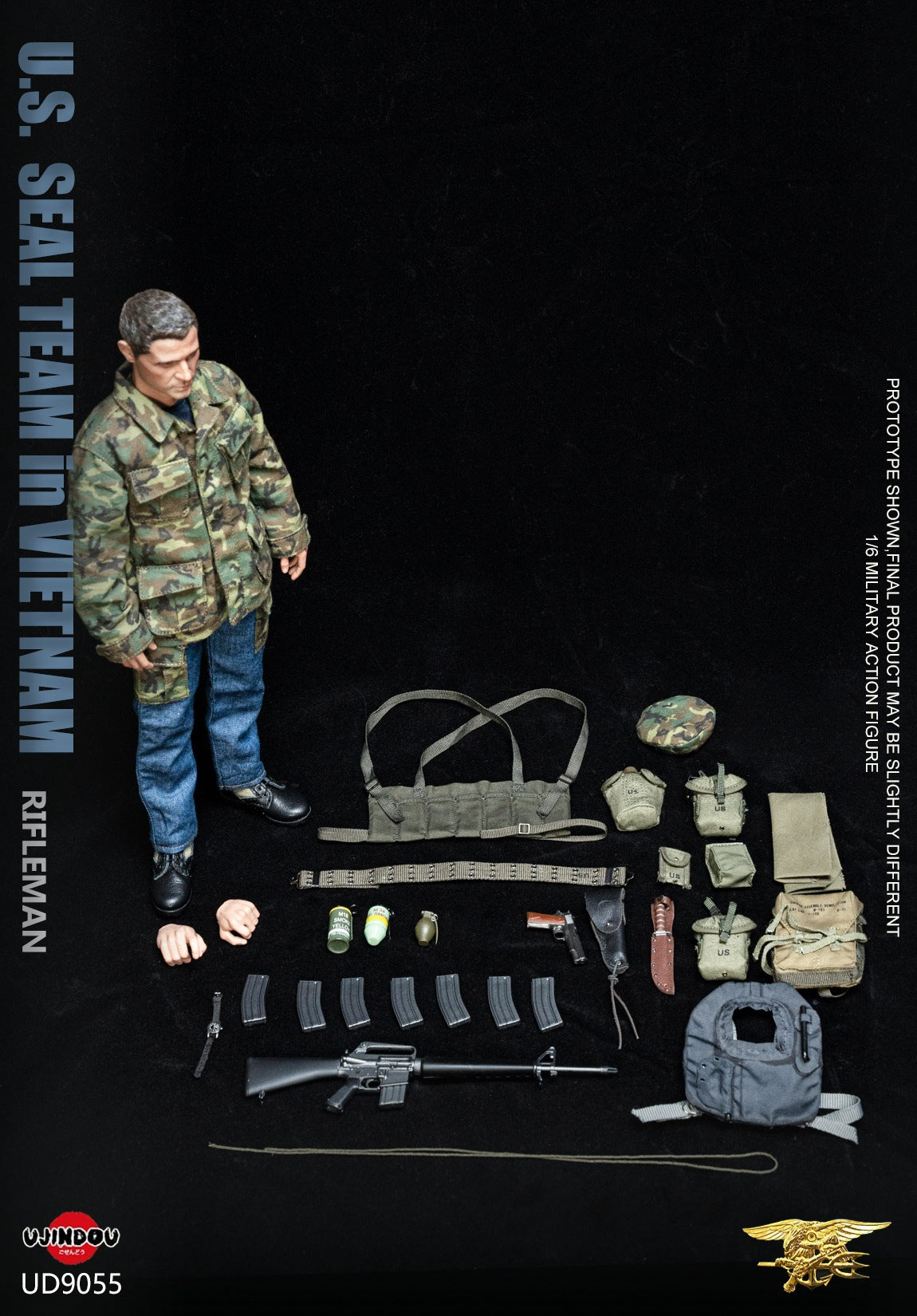 Vietnam War US Navy SEALs - Rifleman (UD9055)