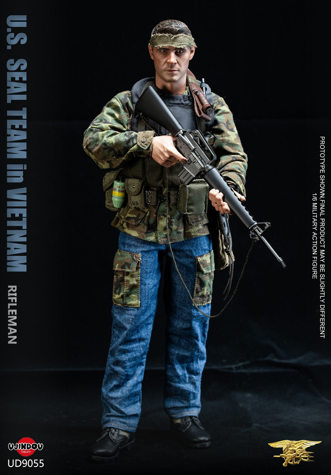 Vietnam War US Navy SEALs - Rifleman (UD9055)