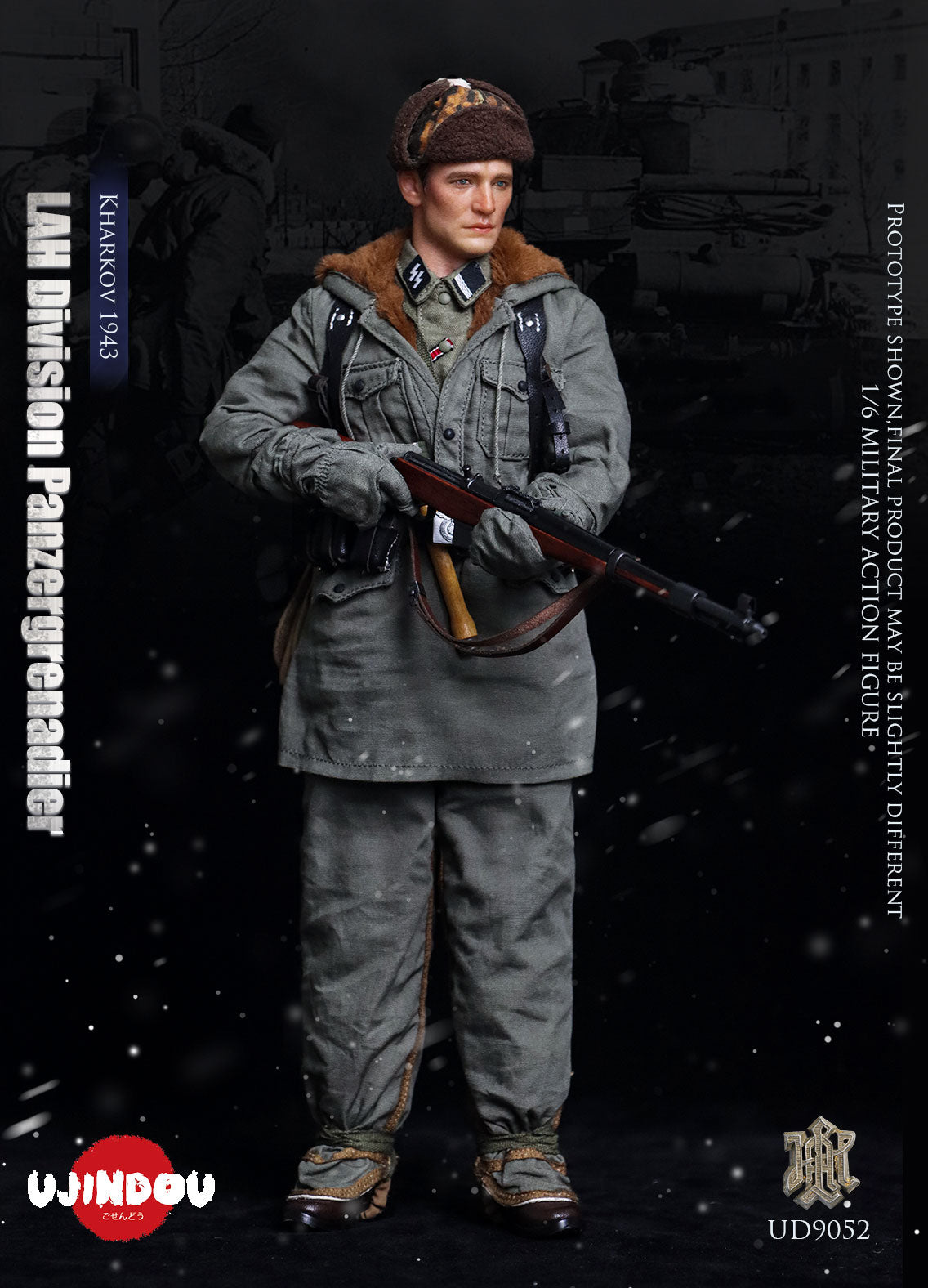 WWII German SS Leibstandarte Grenadiers - Kharkov 1943 (UD9052)