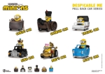 Beast Kingdom Despicable Me Series Pull back car series (MNNPBCSET)