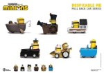 Beast Kingdom Despicable Me Series Pull back car series (MNNPBCSET)