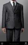 POPTOYS 16 X Series Couture Version Rich Gentleman Ben Overcoat Suit (X34)