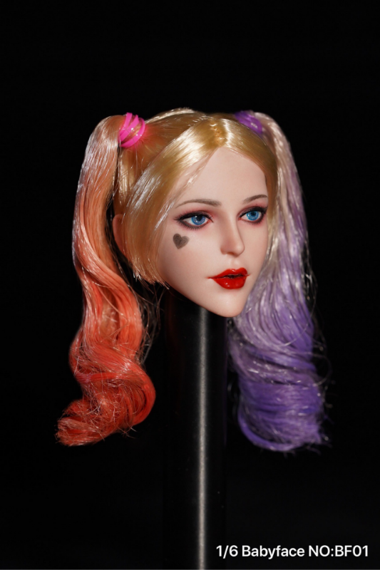 Babyface 1/6 Harley Quinn Head Sculpt (BF01)