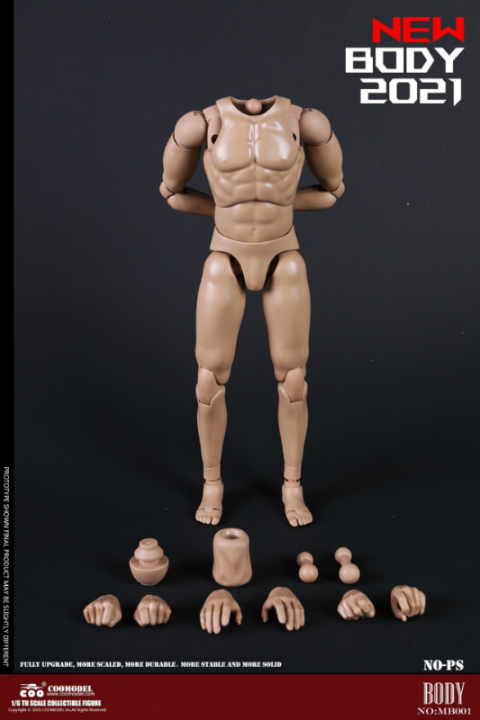 COOMODEL 1/6 New Standard Male Body Type (MB001)