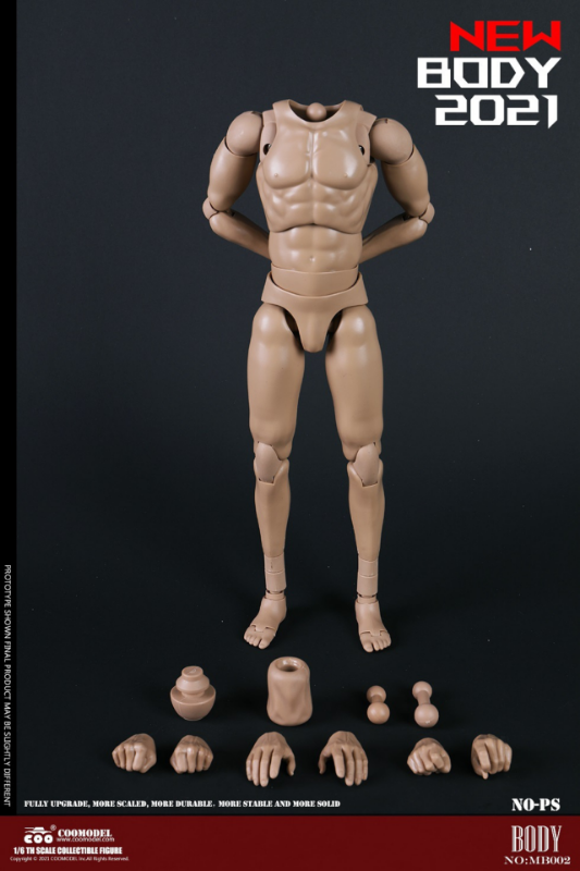 COOMODEL 1/6 New Tall Standard Male Body Type (MB002)