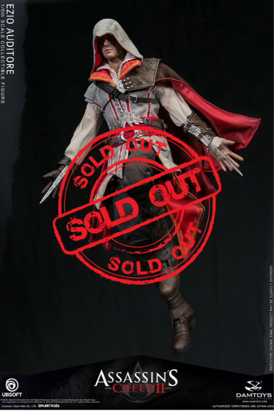 DAMTOYS 1/6 Assassins Creed II – Ezio Collectible Action Figure (DMS012)