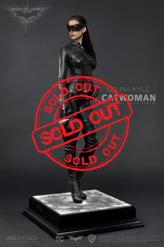 JND Studios TDK Rises Selina Kyle Catwoman 1/3 Scale Hyperreal Movie Statue (HMS004)