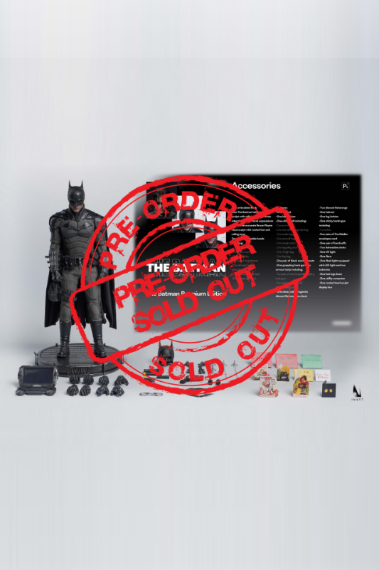 InArt 1/6 The Batman-Batman Collectible Figure Premium Edition (PT002-1P)