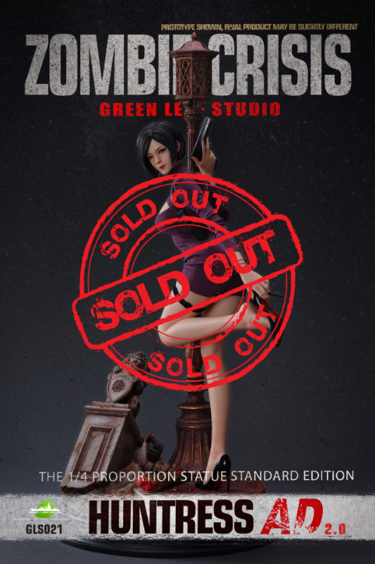 Green Leaf Studio 1/4 Zombie crisis REMAKE Huntress AD 2.0 Standard Version (GLS021)