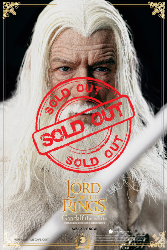 ASMUS TOYS 1/6 THE CROWN SERIES - GANDALF THE WHITE (LOTR003)