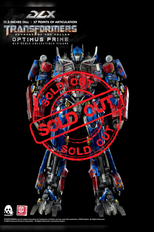 Threezero Transformers: Revenge of the Fallen – DLX Optimus Prime (3Z0163)