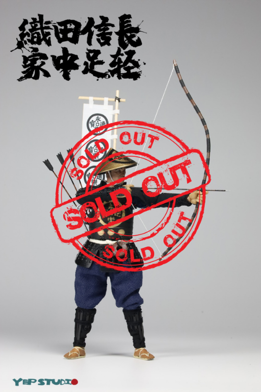 YEP STUDIO 1/12 Oda Nobunaga's soldiers-Archer soldier (NO.0003)