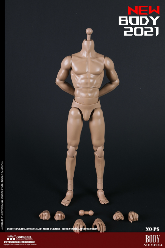 COOMODEL 1/6 NEW TYPE TALL MUSCLED MALE BODY (MB004)