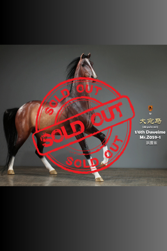Mr.Z 1/6 Duweime (Da Yuen Ma) War Horse (MR.Z059-1)