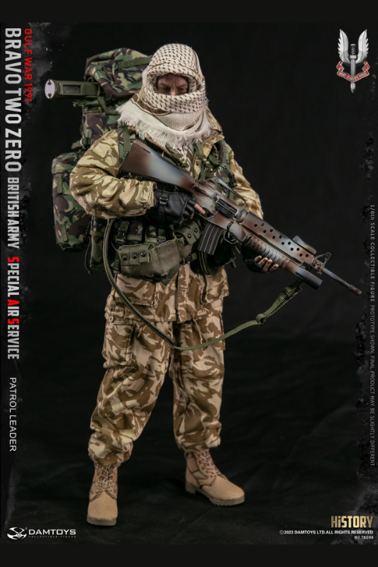 DAMTOYS 1/6 British Army Special Air Service (SAS) Patrol leader (78098)