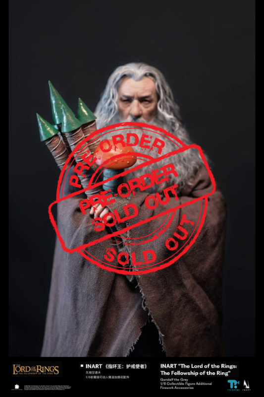 InArt 1/6 Gandalf The Grey - Lord of the Rings (IA002)