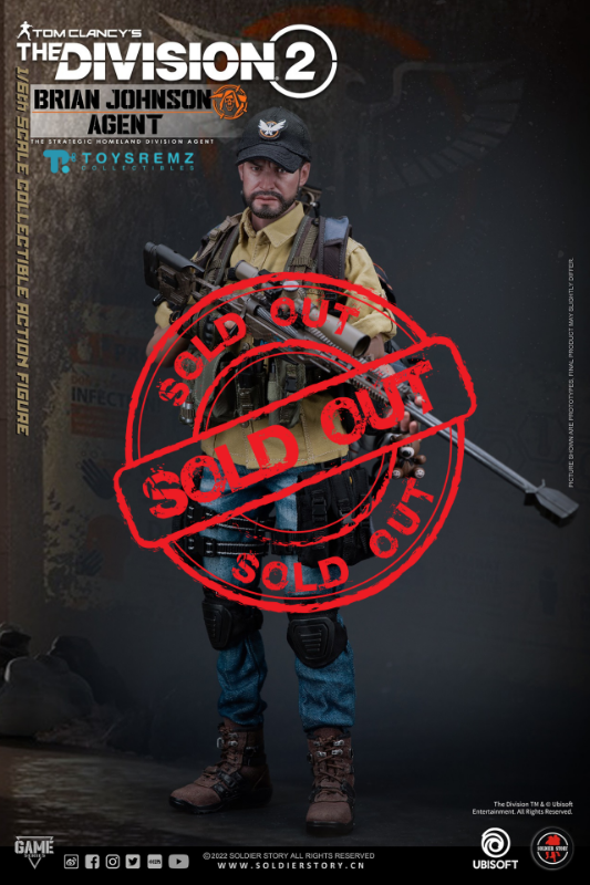 Soldier Story 1/6 Ubisoft The Division 2 Agent “Brian Johnson" Standard Version (SSG-006)
