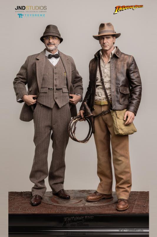 JND Studios Indiana and the Last Crusade Dual Version 1/3 Scale Hyperreal Movie Statue (HMS014DV)