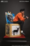 JND Studios Jean Michel-Basquiat 1/3 Hyperreal Artist Statue
