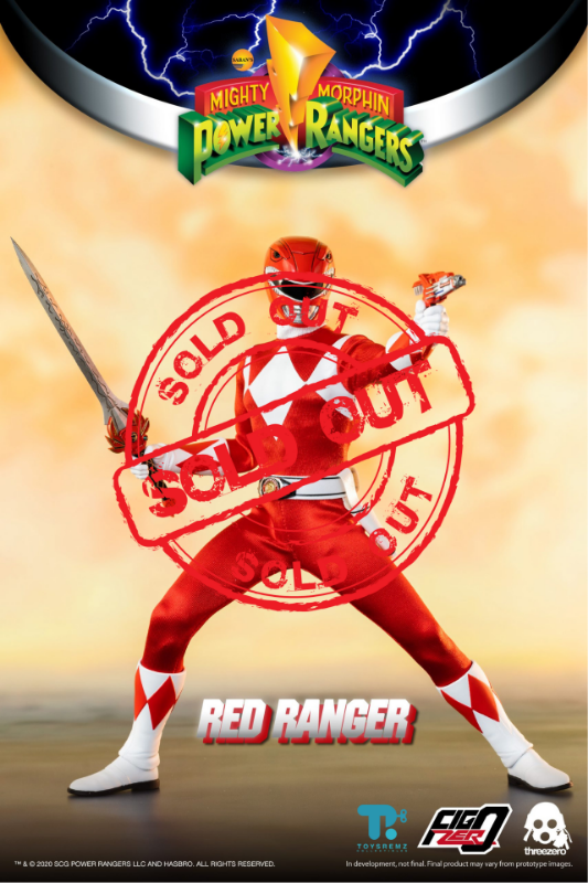 Threezero FigZero 1/6 Mighty Morphin Power Rangers - Red Ranger (3Z0195)