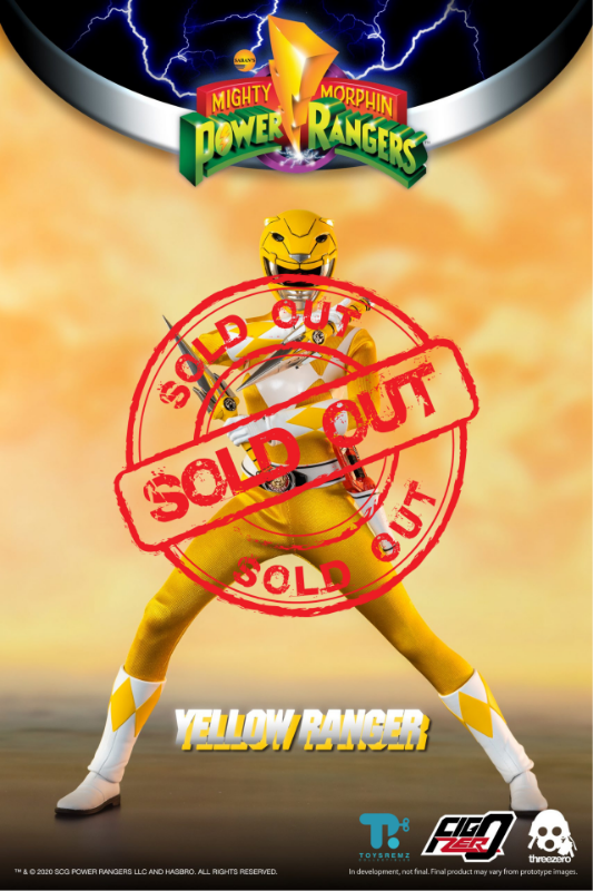 Threezero FigZero 1/6 Mighty Morphin Power Rangers - Yellow Ranger (3Z0198)