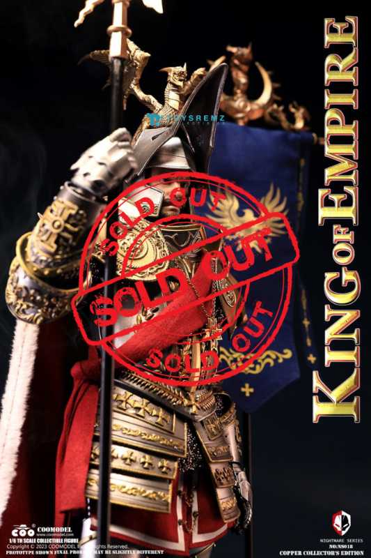 COOMODEL 1/6 NIGHTMARE SERIES EXCLUSIVE COPPER VERSION - KING OF EMPIRE (NS018)
