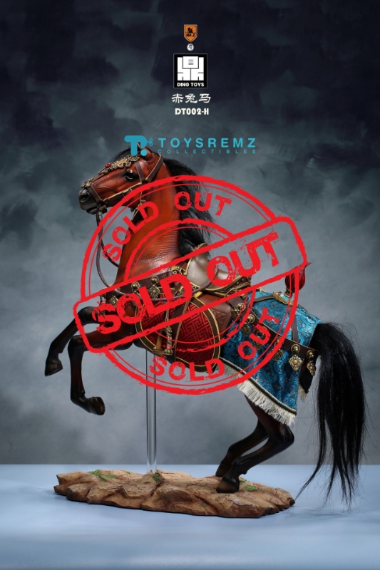 Mr.Z Model Studio X DING TOYS 1/6 The Grate Blade The big halberd Guan Sheng Warhorse with Harness (DT002-HS)