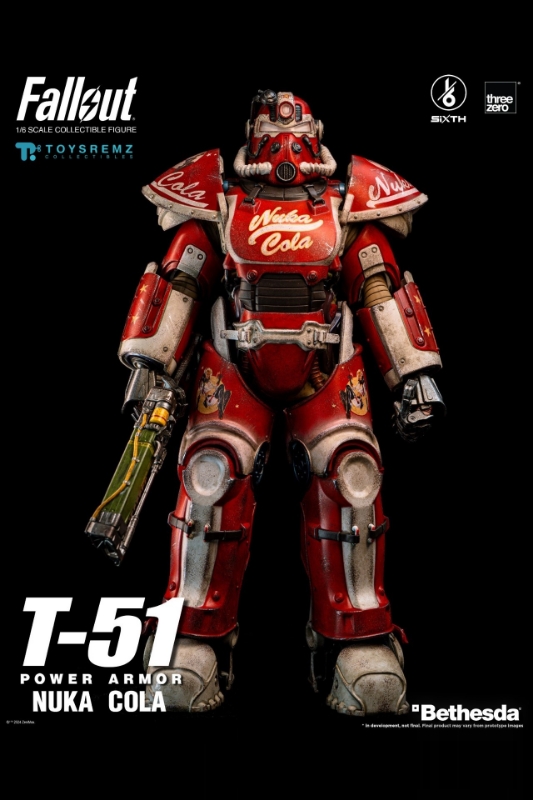 Threezero Fallout T‐51 Nuka Cola Power Armor (3Z0773 T-51)
